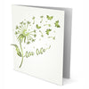 Live Life Stencil - Dandelion Heart Butterfly Quote Card