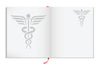 Caduceus Stencil - Staff of Hermes Medical Symbol