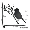 Bird Stencil- Bird Branch Silhouette