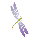 Dragonfly Stencil - Insect Bug Art Decor Cards