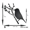 Bird Stencil- Bird Branch Silhouette