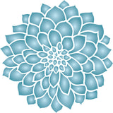 Dahlia or Zinnia Stencil- Zinnia Grande Flower