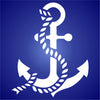 Anchor Stencil - Sea Ocean Nautical Ship Boat Seashore