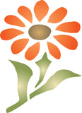 Daisy Stencil- Single Flower Floral