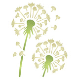 Dandelion Stencil - Classic Floral Flower Border