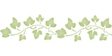 Ivy Stencil - Classic Border Leaf Leaves Plant Garden