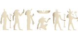 Frieze Border Stencil- Classic Egyptian Symbol Hyroglyphics