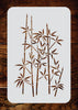Bamboo Stencil - Classic Oriental Plant Leaves