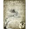 Ballet Background Rice Paper- 7 x Printed Mulberry Paper Images 30gsm