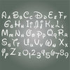Alphabet Stencil - Letters Numbers Disney Style Font