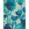 Blue Flower Rice Paper- 6 x Different Printed Mulberry Paper Images 30gsm
