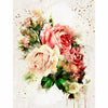 Bouquet Rice Paper- 6 x Different Printed Mulberry Paper Images 30gsm